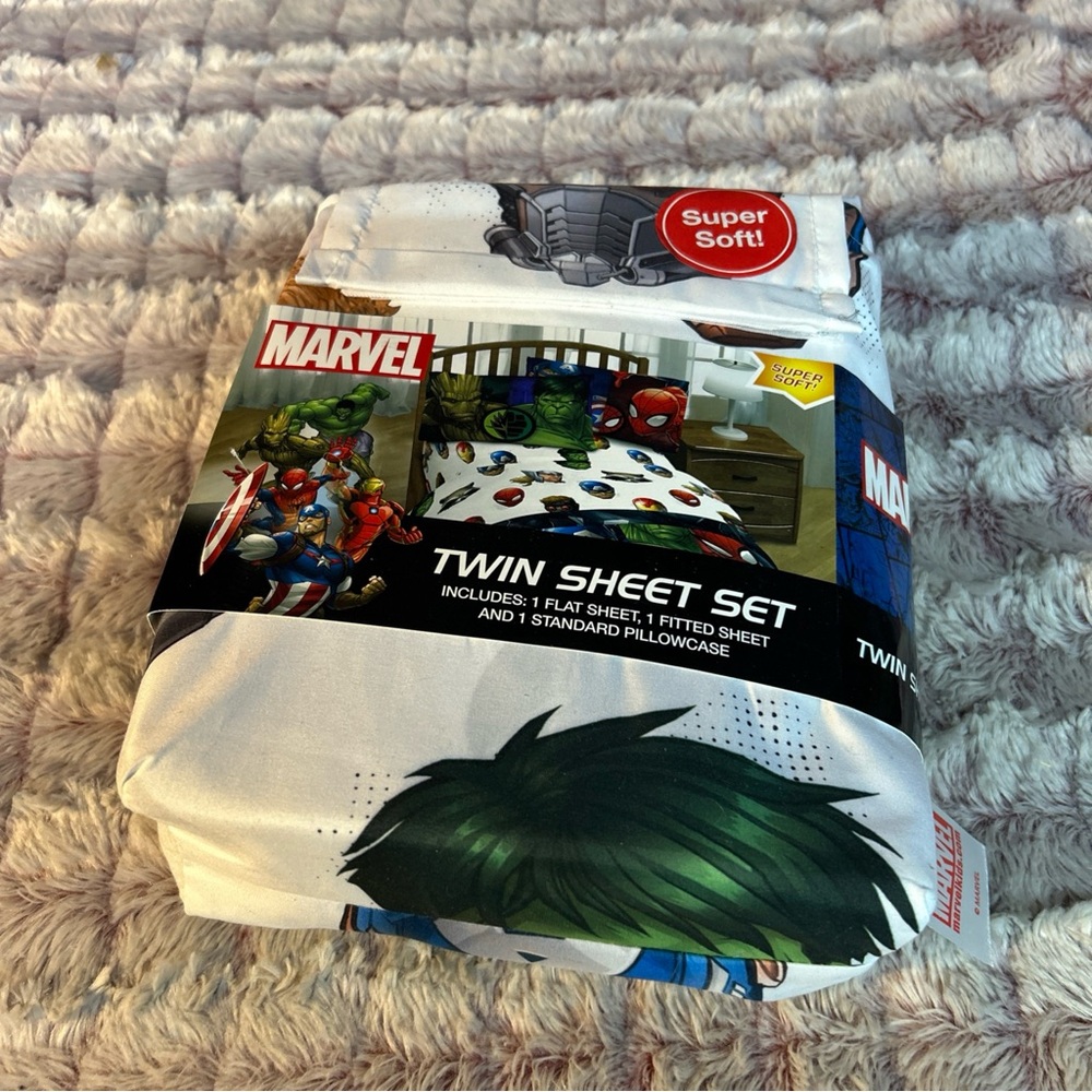 Marvel 3 pc twin sheet set